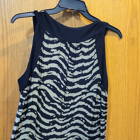 Michael Kors Bushed Tiger Camouflage Stripe Dress Size Small - Picture 9 of 12
